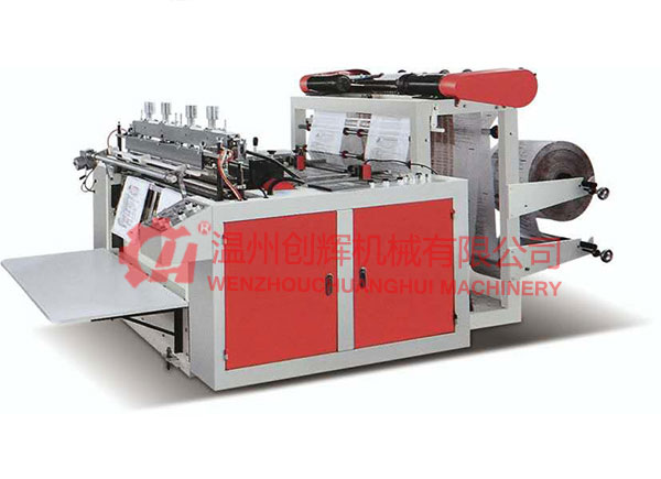 DFR-300x2、400x2電腦熱封熱切制袋機（雙道）